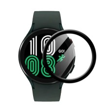 Samsung Galaxy Watch 4 40mm 3D Full Kaplama Ekran Koruyucu PET + PMMA Şeffaf Korumalı Film