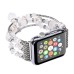 Crystal Lux Apple Watch Kordon 41/40/38mm - Parlak Taşlı Şık Tasarım