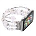 Crystal Lux Apple Watch Kordon 41/40/38mm - Parlak Taşlı Şık Tasarım