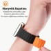 Dux Ducis Manyetik Armor Silikon Kordon - Apple Watch 42/44/45mm İçin Şık ve Koruyucu Bileklik (5775)
