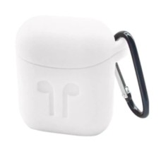 Airpods Şık Silikon Kılıf Anahtarlıklı Koruyucu Kılıf