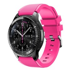 Samsung Galaxy Watch 4/Classic/Gear S3/Sports Akıllı Saat Silikon Kordon 22mm - Siyah