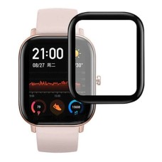 Huami Amazfit GTS 3D Kavisli PMMA Cam Ekran Koruyucu - Kristal Netliğinde Şeffaf Kılıf