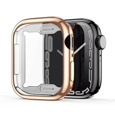 Dux Ducis Samo Serisi: Apple Watch 45mm İçin Ultra İnce Şeffaf Silikon Kılıf (5775)