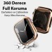 Dux Ducis Samo Serisi: Apple Watch 45mm İçin Ultra İnce Şeffaf Silikon Kılıf (5775)