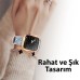Dux Ducis Samo Serisi: Apple Watch 45mm İçin Ultra İnce Şeffaf Silikon Kılıf (5775)
