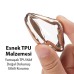 Dux Ducis Samo Serisi: Apple Watch 45mm İçin Ultra İnce Şeffaf Silikon Kılıf (5775)