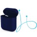 Ally Apple Airpods Renkli Strap ve Silikon Kılıf Seti - Kaybolmaya Son!