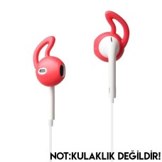 AirPods Silikon Sabitleyici Kılıf - Kulaklık Tutucu Koruyucu Kapak (Sağ-Sol Set)