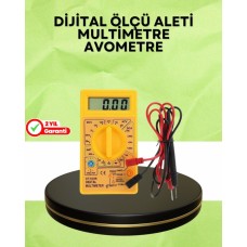 Profesyonel Dijital Multimetre - Volt Amper Direnc Olcumu