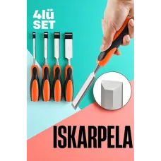 Premium Vanadyum Çelik Ahşap İşleme Keski Seti - Profesyonel Oyma Aleti 7 Parça