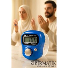 Zikirmatik Parmak Sayacı - LCD Ekranlı ve Sıfırlanabilir