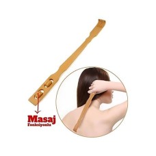 Doğal Bambu Sırt Kaşıyıcı ve Masaj Aparatı