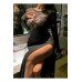 Seksi Siyah Jartiyerli Çorap ve Çamaşır Takımı - Baştan Çıkarıcı Kombin