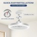 Led Işıklı Modern Tavan Vantilatörleri