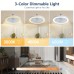 Led Işıklı Modern Tavan Vantilatörleri