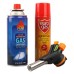 3'lü Profesyonel Pürmüz Seti - Torch Çakmak Bařlığı + 400 ml Kamp Gazı + 270 ml Çakmak Gazı
