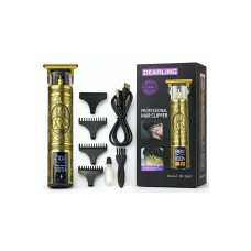 Dearling Retro Profesyonel Saç ve Sakal Tıraş Makinesi - Dijital Göstergeli USB Şarjlı