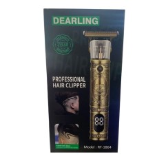 Dearling Rf-1864 Kablosuz Şarjlı Saç ve Sakal Kesme Makinası - Profesyonel Tıraş Seti