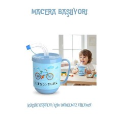 Çocuklar İçin Akıllı Suluk ve Alıştırma Bardağı - 350 Ml