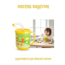 Çocuklar İçin Pratik Alıştırma ve Suluk Bardağı - 350 Ml