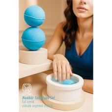 Ergonomik Profesyonel Manikür Seti: Tırnak Bakım Kiti 722879