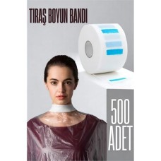 Hijyenik Berber Tıraş Boyun Bandı - 500 Adet Tek Kullanımlık
