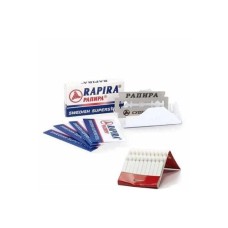 Rapira Platinum 10'lu Tıraş Jileti - Kantaşı Kaplamalı Premium Set