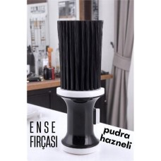Pro Pudra Hazneli Saç Temizleme Fırçası - Berber ve Kuaförler İçin Toz Fırçası