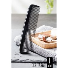 12 cm Şık Erkek Cep Tarağı – Pratik Kuaför Fırçası