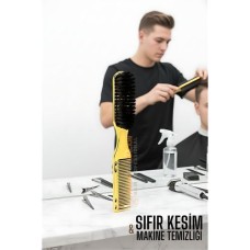 Profesyonel Altın Renk Fade Fırçası - Berber Kesim ve Hijyen Seti
