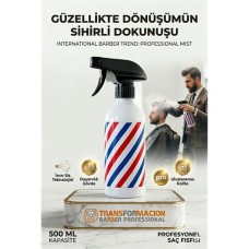 Profesyonel Saç Şekillendirme Sprey Şişesi 500 ml - Berber Kuaför Kalitesi
