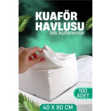 Pro Kullanımlık 100’lü Kuaför Havlusu - Berber, Spa ve Medikal için Hijyenik, Yumuşak & Emici