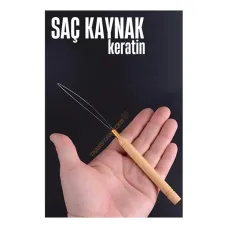 Pürüzsüz Saç Kaynak Seti - Keratin Boncuk ve Misina Dahil