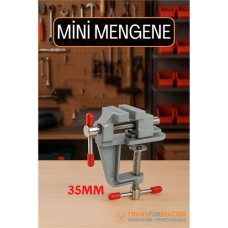 Mini Mengene 35mm Hobi Tezgahı - Hassas Projeler İçin Taşınabilir Masa Mengenesi
