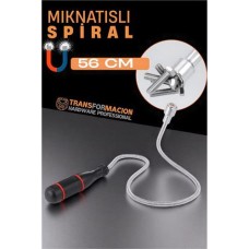 Manyetik Toplama Çubuğu - Esnek Mıknatıslı Spiralli Vidaları Somunları Bulma Aracı
