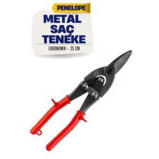 Penelope Pro 7-Inch Metal Cutting Shears - Premium Precision Scissors for Heavy Duty Cutting