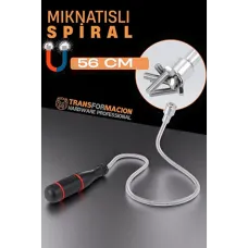 Pratik Tornavida Seti Mıknatıslı Spiralli Çubuk - Cıvata Somun Vida Bulucu