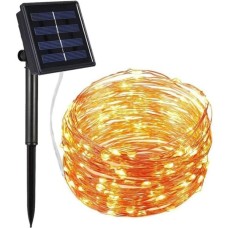 Ally Solar Güneş Enerjili Bahçe Aydınlatma 10M Su Geçirmez Led Şerit Işık