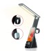 LED Işıklı Katlanabilir Masa Lambası - 15W Kablosuz Şarj & Dijital Saat