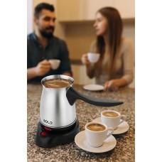 Bold Inox Paslanmaz Çelik Elektrikli Türk Kahve Makinesi, Çelik Cezve