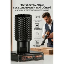 M14 29Mm Ahşap Oyma Freze Seti - Agresif Törpü Kafa, Avuç Taşlama Uyumlu Şekillendirici