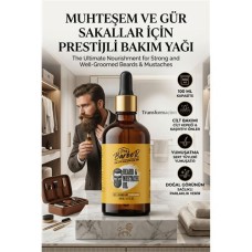 Sakal ve Bıyık Bakım Yağı - Yoğun Nemlendirici & Kepek Önleyici Serum 100 ml