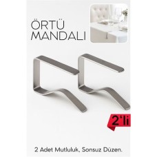 Metal Masa Örtüsü Sabitleyici Klips Seti