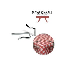 4'lü Metal Masa Kelepçesi - Hsnet Masa Örtüsü Klipsi ile Rüzgara Karşı Sabitleme