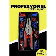 Elektrikçi Tesisi İçin Pratik Kablo Sıyırıcı Ve Krimp Aleti