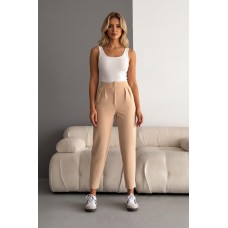 Kadın Casual Stil Krep Pantolon