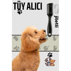 Prestij Jiletli Tüy Alma Tarağı - Evcil Hayvanlar İçin Profesyonel Fırça