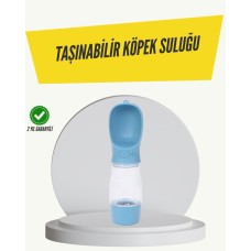 Tek Elle Kullanımlı Taşınabilir Su Tasarruflu Evcil Hayvan Su Şişesi