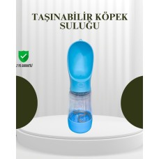 Gıda Sınıfı BPA İçermez Tek Tuşlu Evcil Hayvan Su Şişesi